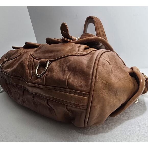 Junior Drake Gretchen Lamb Leather Tote, Satchel, Purse. Shoulder Bag - Picture 11 of 16